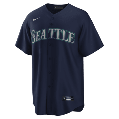 Camiseta de béisbol réplica para hombre MLB Seattle Mariners