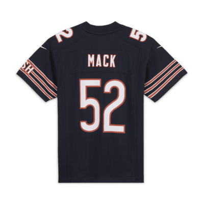 NFL PRO LINE Men's Khalil Mack Navy Chicago Bears Team Player Jersey