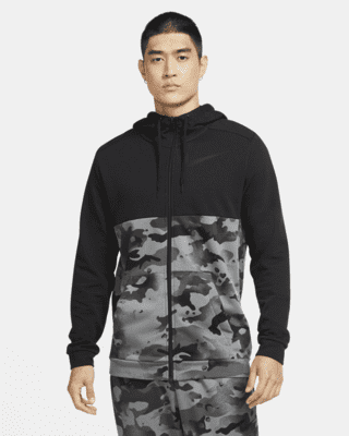 nike therma camo training hoodie