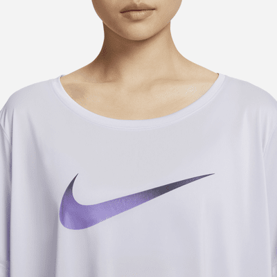 Nike Dri-FIT One Women's Short-Sleeve Running Top (Plus Size)