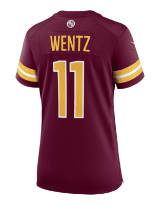 Women's Nike Carson Wentz Black Washington Commanders Alternate Game Player Jersey Size: Medium