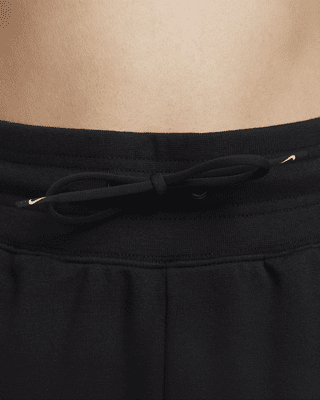 Nike Dri-FIT One Women's High-Waisted Full-Length Open-Hem French Terry  Tracksuit Bottoms