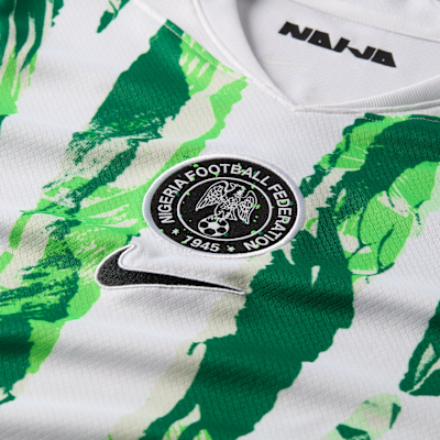 Segunda equipación Stadium Nigeria 2025 (selección femenina) Camiseta de fútbol Replica Nike Dri-FIT - Mujer