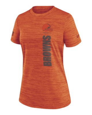 Женская футболка Cleveland Browns Velocity Nike Dri-FIT NFL