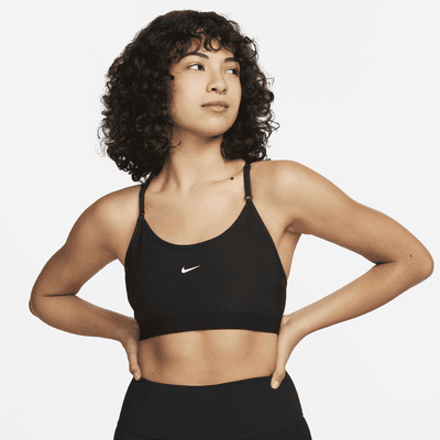 Brassière de sport rembourrée à maintien léger Nike Indy Seamless pour Femme. Nike FR