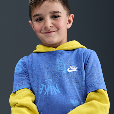 Playera para niños talla grande Nike Sportswear