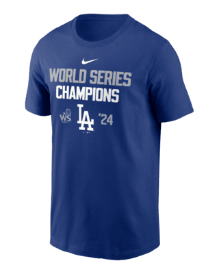 Мужская футболка Los Angeles Dodgers 2024 World Series Champions Nike MLB