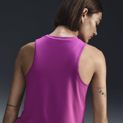 Nike One Classic korte tanktop met Dri-FIT voor dames