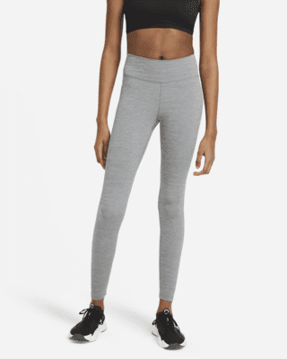 Nike One Leggings Women's Dri Mid Rise Tight Fit Pant Crop Rust Brown  DD0247-691