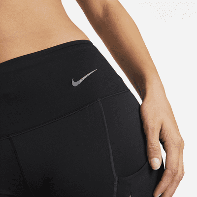 Nike Go Women's Firm-Support Mid-Rise Cropped Leggings with