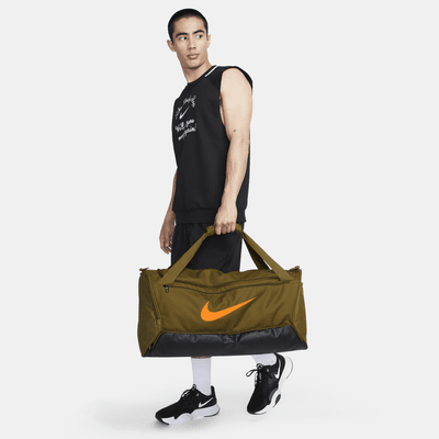 กระเป๋า Duffel เทรนนิ่ง Nike Brasilia 9.5 (ขนาดกลาง, 60 ล.)