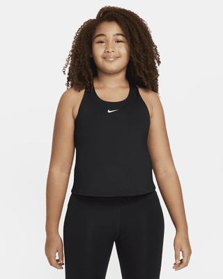 Подростковые  Nike Swoosh Big Kids' (Girls') Dri-FIT Tank Sports Bra (Extended Size)