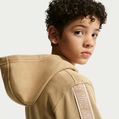 Bluza z kapturem dla dużych dzieci Nike Sportswear Club Fleece