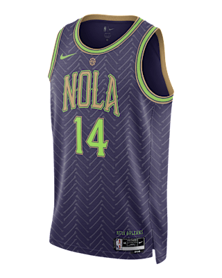 Мужские джерси Brandon Ingram New Orleans Pelicans 2024/25 City Edition Nike Dri-FIT NBA Swingman Jersey