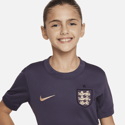 England (Men's Team) 2024/25 Stadium Away Older Kids' Nike Dri-FIT Football Replica Shirt