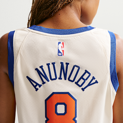 OG Anunoby New York Knicks City Edition Men's Nike NBA Swingman Jersey
