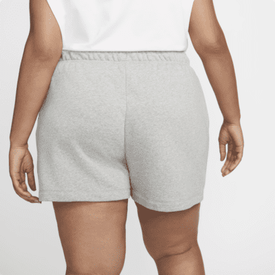 Nike Sportswear Club Fleece Women's Mid-Rise Shorts (Plus Size)