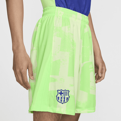 Shorts da calcio replica Nike Dri-FIT FC Barcelona 2024/25 Stadium da uomo – Terza