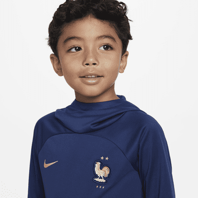 FFF Academy Pro Younger Kids' Nike Dri-FIT Football Pullover Hoodie ...