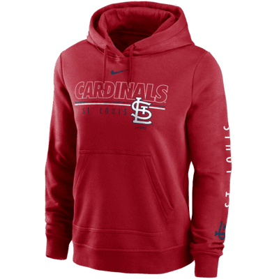 Nike Outline Club (MLB St. Louis Cardinals) Women's Pullover Hoodie ...