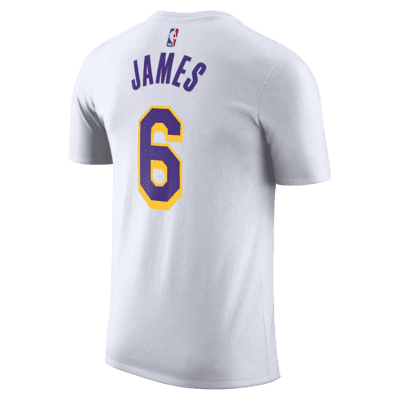 Camiseta LeBron James Los Angeles Lakers Nike Dri-FIT Masculina - Nike