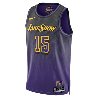 Jersey Nike Dri-FIT de la NBA Swingman para hombre Austin Reaves Los Angeles Lakers 2024/25 City Edition