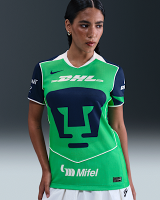 Женские джерси Pumas UNAM 2025/26 Stadium Third Nike Dri-FIT Total 90 Soccer Replica Jersey