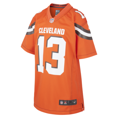 NFL Cleveland Browns (Odell Beckham Jr.) Older Kids' Game Jersey