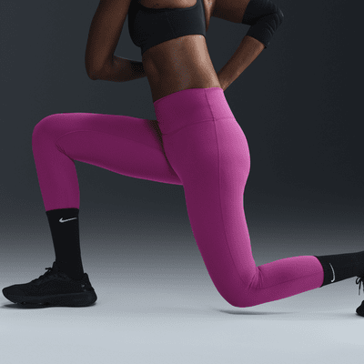 Leggings de tiro alto de largo completo para mujer Nike One Seamless Front