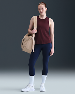 Женские тайтсы Nike One High-Waisted 7/8 Leggings with Pockets