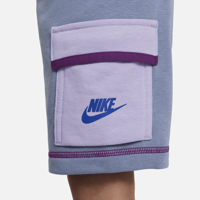 Conjunto de shorts de French Terry para bebé Nike Sportswear Reimagine