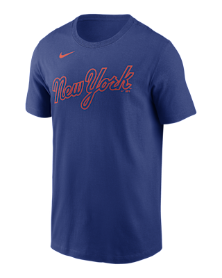 Мужская футболка Francisco Lindor New York Mets Fuse Nike MLB