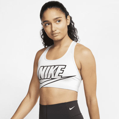Nike公式 ナイキ スウッシュ ウィメンズ ミディアムサポート ワンピース パッド スポーツブラ オンラインストア 通販サイト