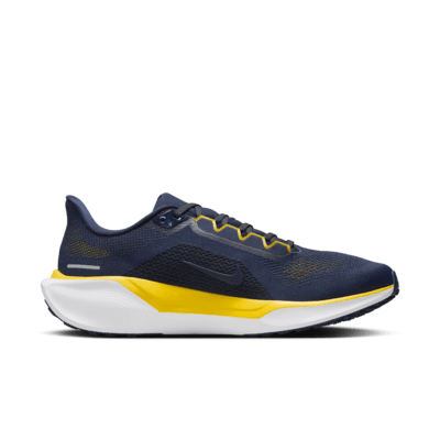 Tenis de correr en pavimento universitarios Nike para hombre Michigan Pegasus 41