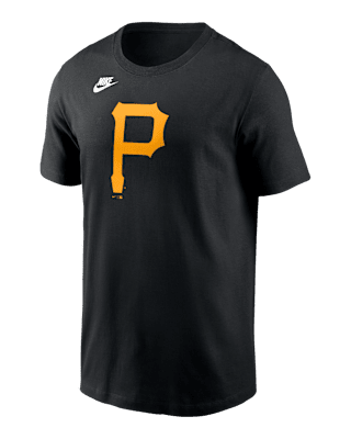 Мужская футболка Pittsburgh Pirates Cooperstown Team Logo Nike MLB