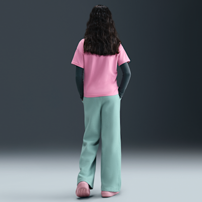 Nike Sportswear Club Fleece Girls' Wide-Leg Pants