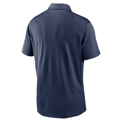 Atlanta Braves Striped Vapor Polo Men's Nike Dri-FIT MLB Polo