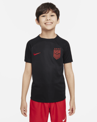 Подростковые шорты U.S. Academy Pro Big Kids' Nike Dri-FIT Short-Sleeve Soccer Top