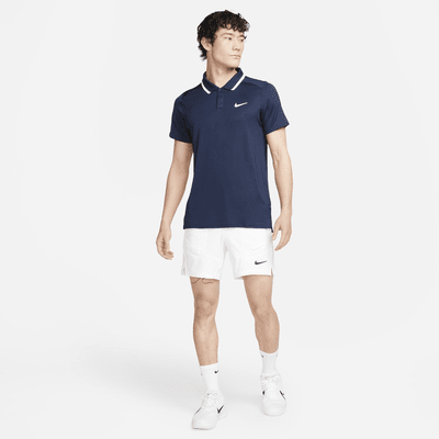 กางเกงเทนนิสขาสั้น 7 นิ้วผู้ชาย Dri-FIT NikeCourt Advantage