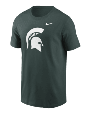 Мужская футболка Michigan State Spartans Primetime Evergreen Logo Nike College