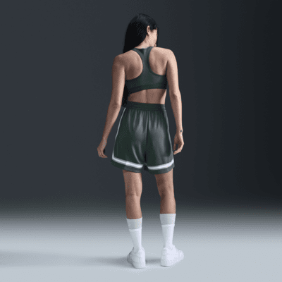 Shorts de básquetbol Dri-FIT de 13 cm para mujer Nike Crossover