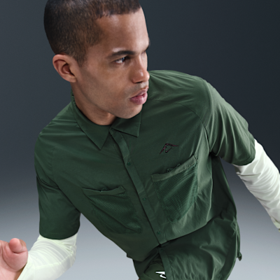 Nike Trail Men's Dri-FIT UV Running Button-Up Shirt