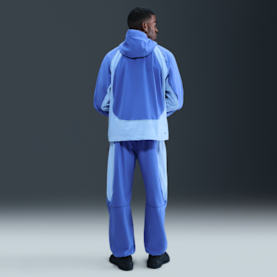 Nike Tech Men's Dri-FIT Woven Color-Block Windrunner Loose Jacket