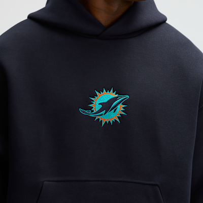 Miami Dolphins Rivalries Collection Oversized Tech Fleece Men's Nike NFL Pullover Hoodie
