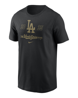 Мужская футболка Los Angeles Dodgers 2025 World Series Participant Worldwide Nike MLB