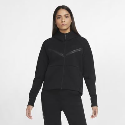 Nike Sportswear Tech Fleece Windrunner Hoodie met rits voor dames Nike Sportswear Tech Fleece Windrunner Hoodie met rits voor dames