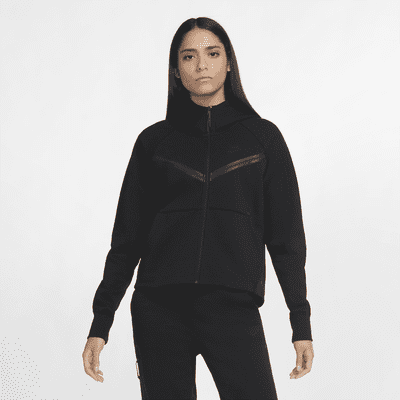 Sudadera con gorro de cierre completo mujer Nike Sportswear Fleece Windrunner. Nike.com