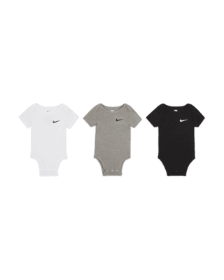 Детские  Nike Mini Me Baby (0-9M) 3-Pack Bodysuits