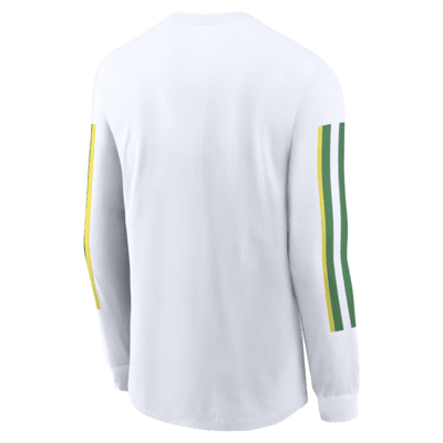 Oregon Ducks Local Spirit Slogan Men's Nike College Long-Sleeve T-Shirt