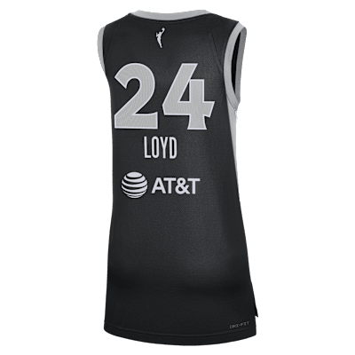 Loyd Jewell Las Vegas Aces 2024 Nike Dri-FIT WNBA Victory Jersey